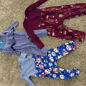 Tea 18-24 Month Rompers